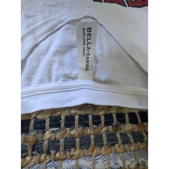 Texas Tech T Shirt L Cotton S/S Vneck Pullover Football NCAA Game Day Collegiate - Picture 8 of 9